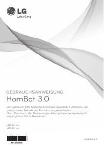 Bedienungsanleitung LG VR6340 HomBot 3.0 Staubsauger