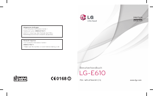 Handleiding LG E610 Optimus L5 Mobiele telefoon