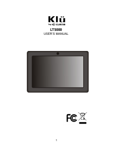 Manual Klü LT5000 Tablet