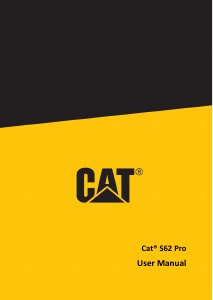 Manual CAT S62 Pro Mobile Phone