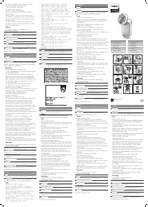 Manual de uso Philips GC026 Quitapelusas
