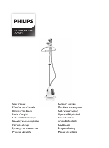 Bruksanvisning Philips GC536 Handhållen steamer