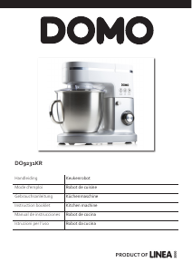 Bedienungsanleitung Domo DO9231KR Standmixer