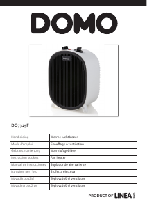Manuale Domo DO7325F Termoventilatore