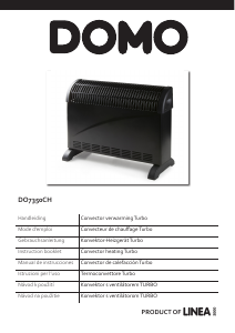 Manual Domo DO7350CH Heater