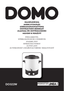 Manual Domo DO322W Preserving Cooker