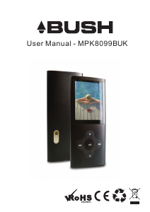 Bruksanvisning Curtis MPK8099BUK Mp3 spelare