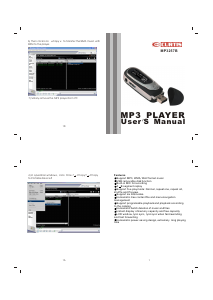 Manual Curtis MP3257B Mp3 Player
