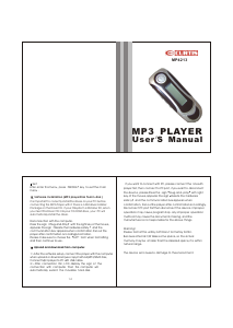 Handleiding Curtis MP4213 Mp3 speler