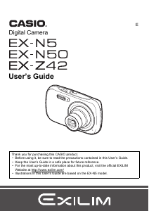 Handleiding Casio EX-Z42 Digitale camera