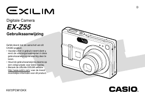 Handleiding Casio EX-Z55 Digitale camera