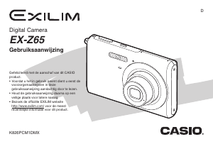 Handleiding Casio EX-Z65 Digitale camera
