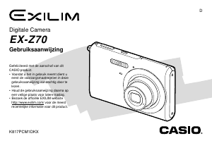 Handleiding Casio EX-Z70 Digitale camera