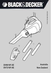 Handleiding Black and Decker DV7210F Kruimeldief