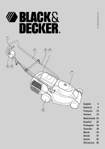 Manual Black and Decker GR388 Lawn Mower