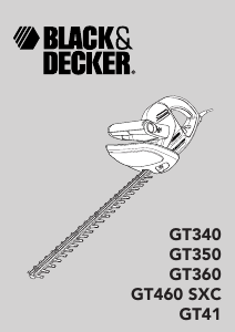 Manual Black and Decker GT340JP01 Hedgecutter