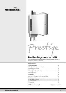 Handleiding Intergas Prestige CW6 CV-ketel