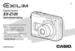 Handleiding Casio EX-Z120 Digitale camera