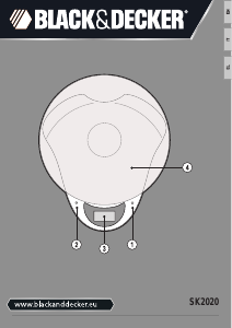 Handleiding Black and Decker SK2020 Keukenweegschaal