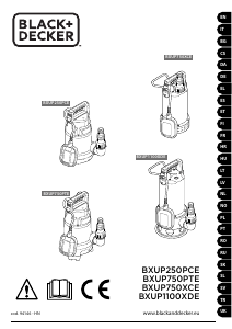 Посібник Black and Decker BXUP1100XDE Садовий насос