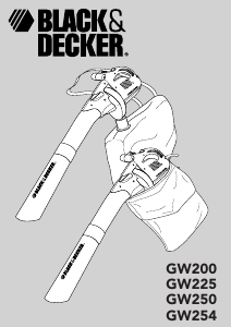 Mode d’emploi Black and Decker GW200 Souffleur