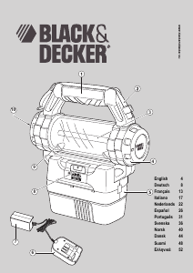 Manual Black and Decker BD18AL Lanterna