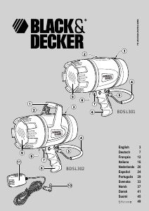 Manual de uso Black and Decker BDSL301 Linterna