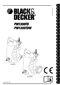 Használati útmutató Black and Decker PW1300TDW Magasnyomású mosó