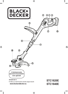 Használati útmutató Black and Decker STC1820EPC Szegélynyíró