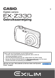 Handleiding Casio EX-Z330 Digitale camera