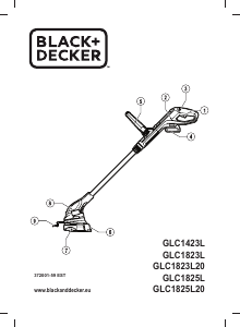 Kasutusjuhend Black and Decker GLC1823L20 Murutrimmer