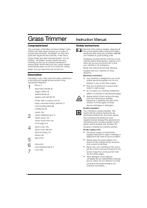 Manual de uso Black and Decker GL530 Cortabordes