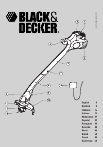 Handleiding Black and Decker GLC12 Grastrimmer