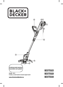 Használati útmutató Black and Decker BESTE630 Szegélynyíró