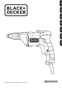 Handleiding Black and Decker BDSG500 Schroefmachine