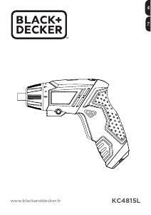 Handleiding Black and Decker KC4815L Schroefmachine