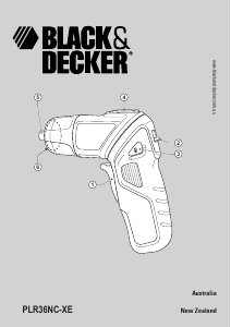 Manual Black and Decker PLR36NC Screw Driver