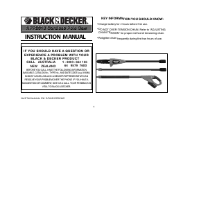 Manual Black and Decker NPP2018 Chainsaw