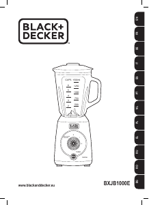 Instrukcja Black and Decker BXJB1000E Blender