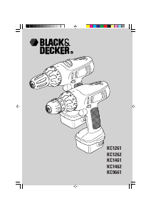 Manual Black and Decker KC1261CN Drill-Driver