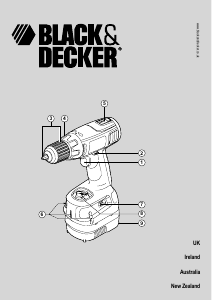 Manual Black and Decker CL12K Drill-Driver