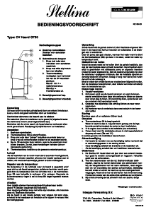 Handleiding Intergas Stellina GT20 CV-ketel