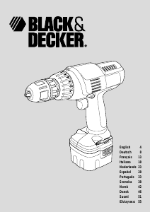 Manual de uso Black and Decker KC14XC Atornillador taladrador