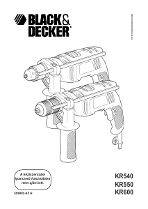 Használati útmutató Black and Decker KR540CRE Fúró-csavarozó