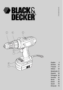 Manual de uso Black and Decker PF126 Atornillador taladrador