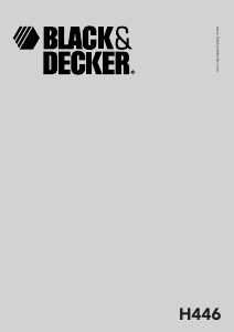 Manual de uso Black and Decker H446 Picador