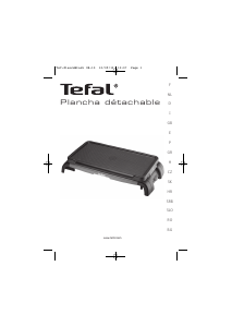 Használati útmutató Tefal CB552034 Asztali grillsütő