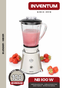 Handleiding Inventum NB100W Blender