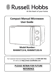 Handleiding Russell Hobbs RHMM713-N Magnetron