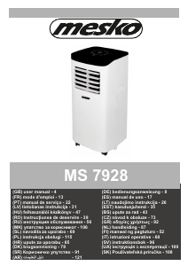 Manual Mesko MS7928 Aer condiționat